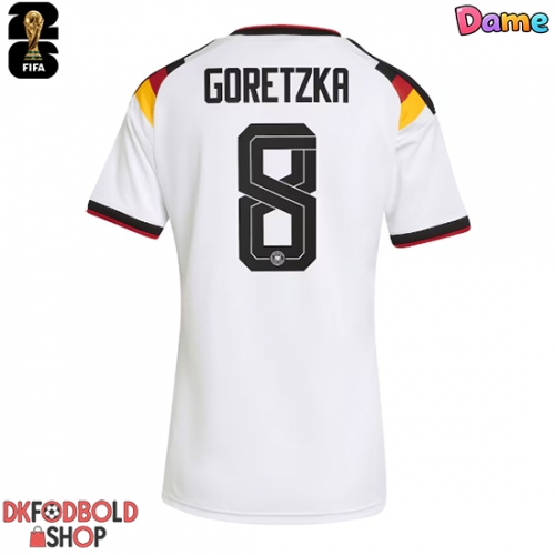 Tyskland Leon Goretzka #8 Hjemmebanetrøje Dame VM 2026 Kort ærmer